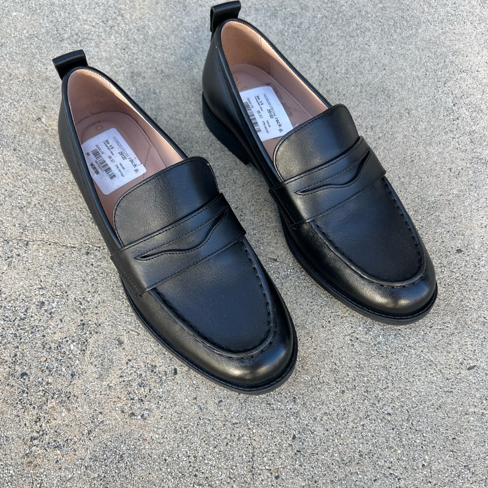 Cole Haan Stassi Penny Loafer Black Leather